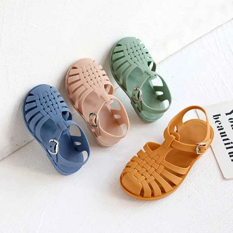 Kids Jelly Sandals – Soft & Stylish (1–8 Years)