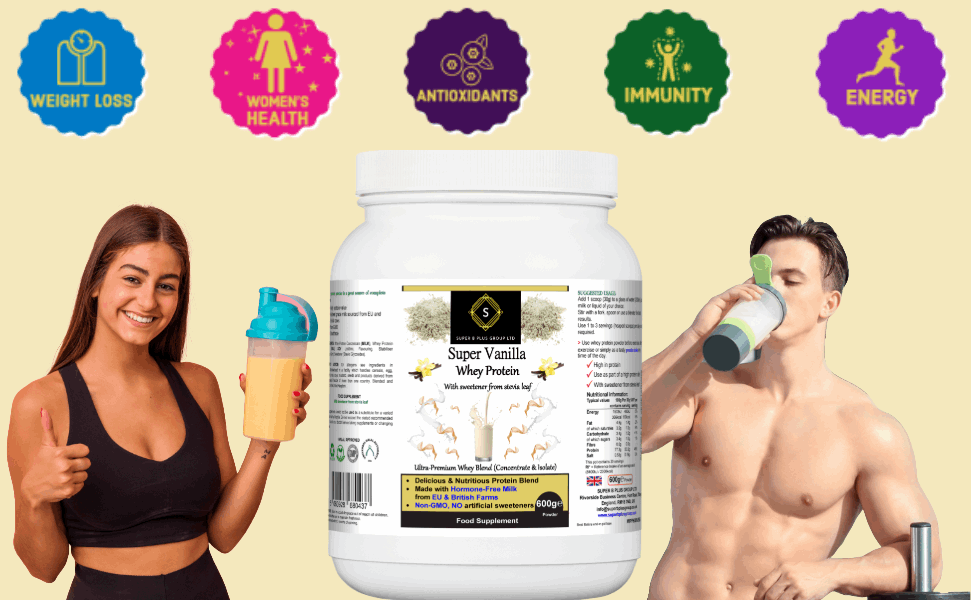 Super Vanilla Whey Protein - PW PitStop