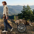550 LBS Folding Deer Game Cart with Polyester Liner for Hunting