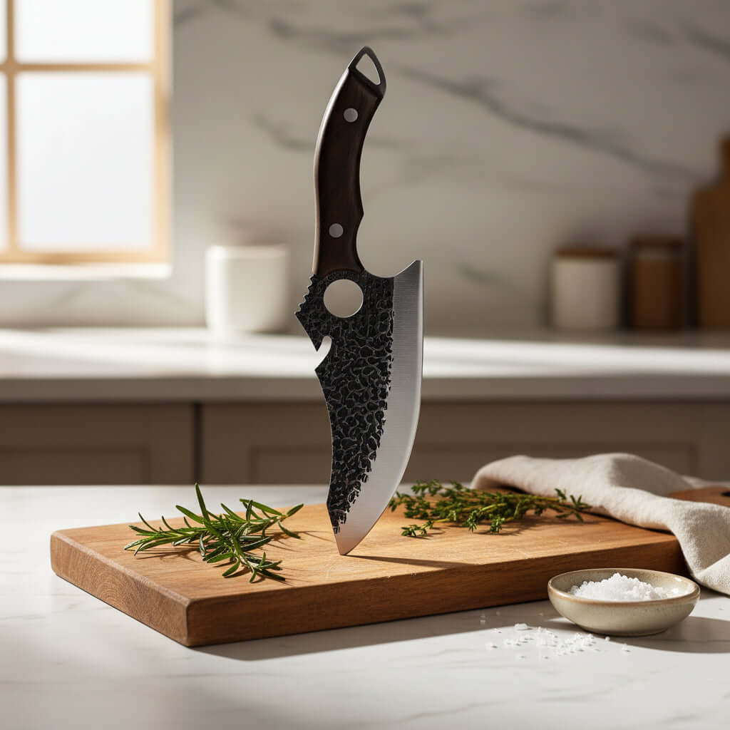 Tactical kitchen knife with steel forging - PW PitStop