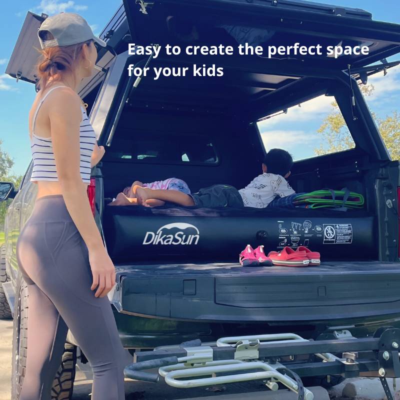 DikaSun 5.5-5.8ft Full Size Auto Inflate Truck Bed Air Mattress - PW PitStop