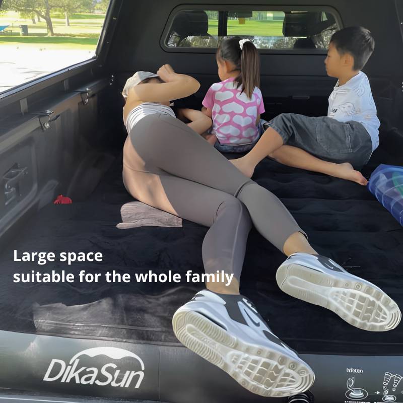 DikaSun 5.5-5.8ft Full Size Auto Inflate Truck Bed Air Mattress - PW PitStop