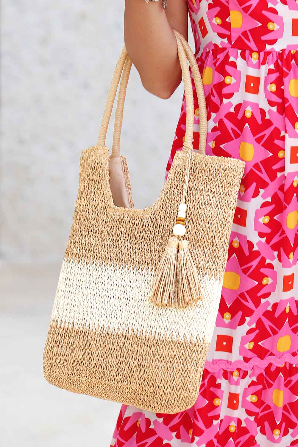 Layla Tassel Decor tote Bag