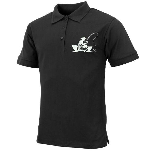 Mens "Gone Fishing" Polo Shirt - PW PitStop