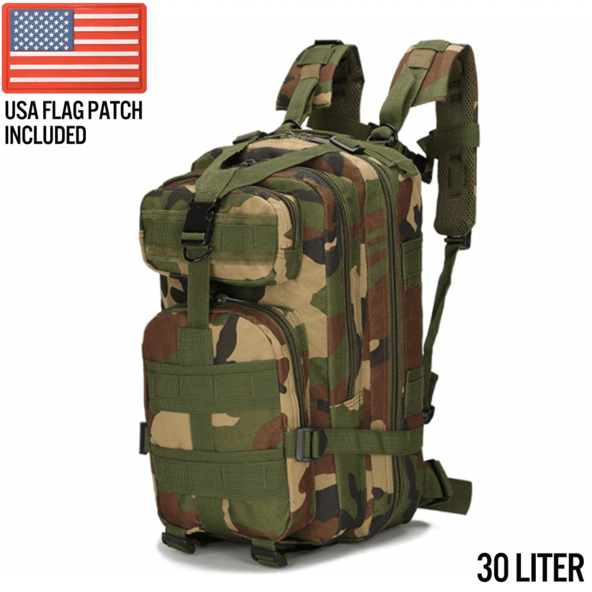 XGear Tactical Small 30L Tactical Backpack Survival Bag - PW PitStop