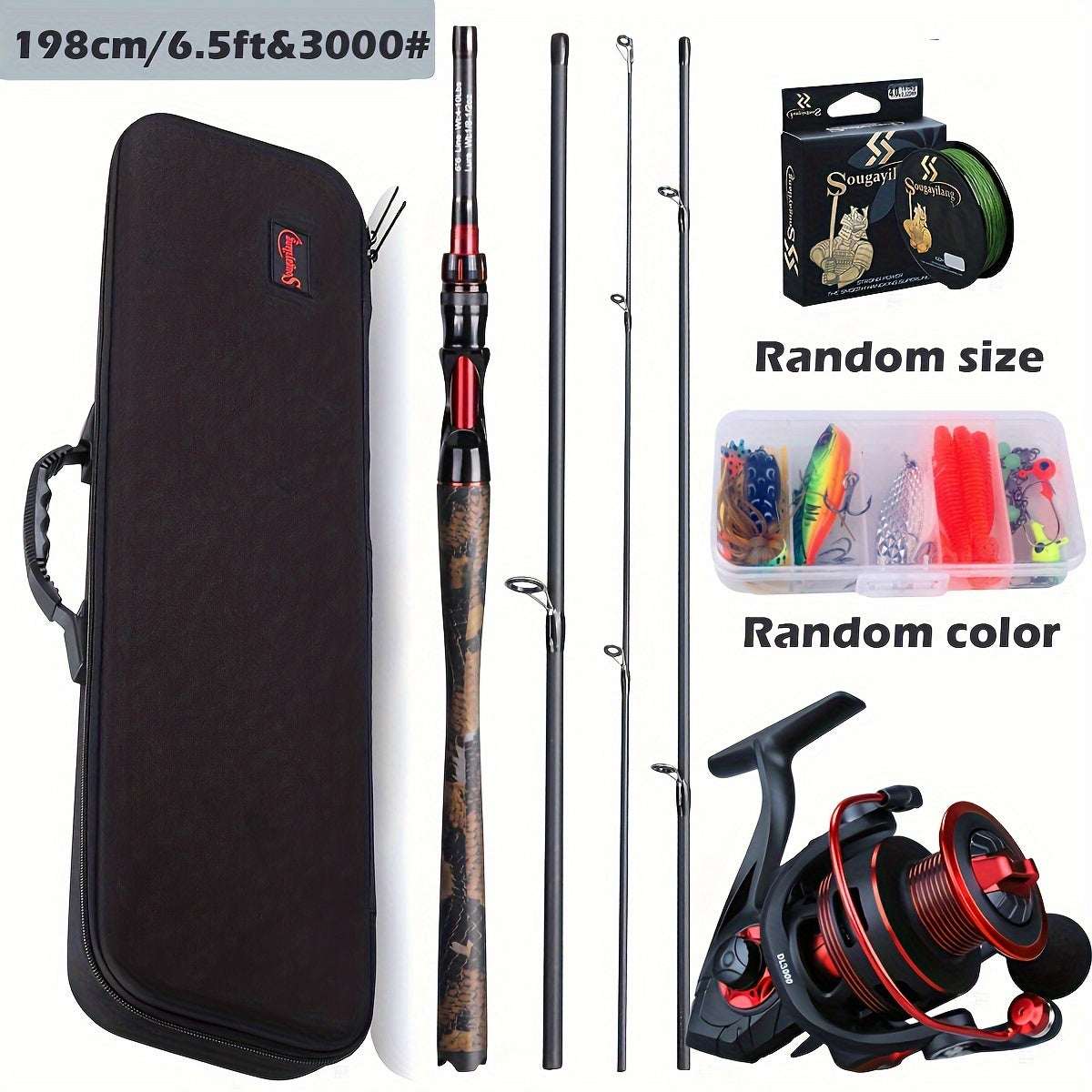 Fishing Rod Reel Combo Carbon Fiber - PW PitStop