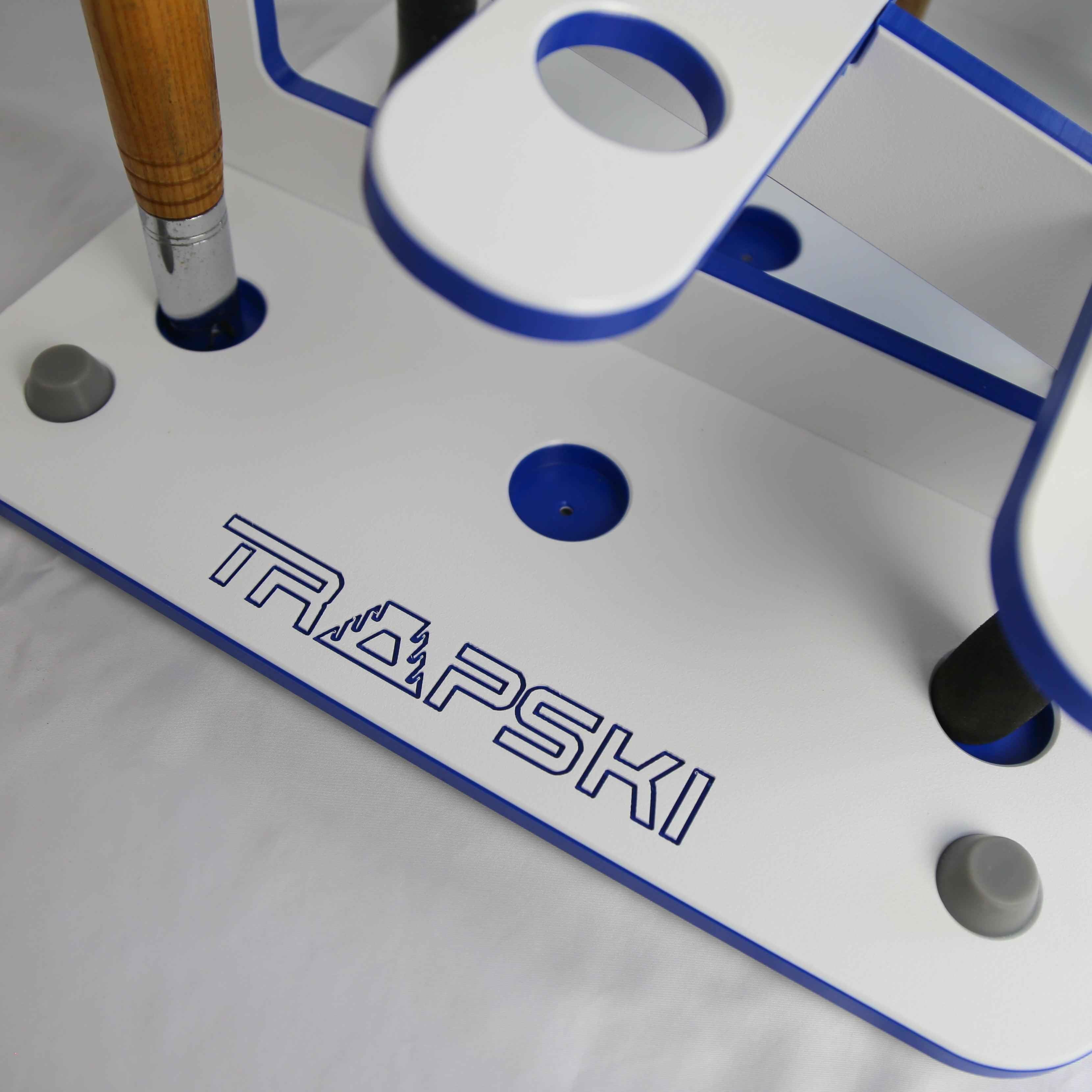 Made in the USA Fishing Rod Rack | 12 Pole Waterproof Wash-down | Dock, Garage, Boat, Storage