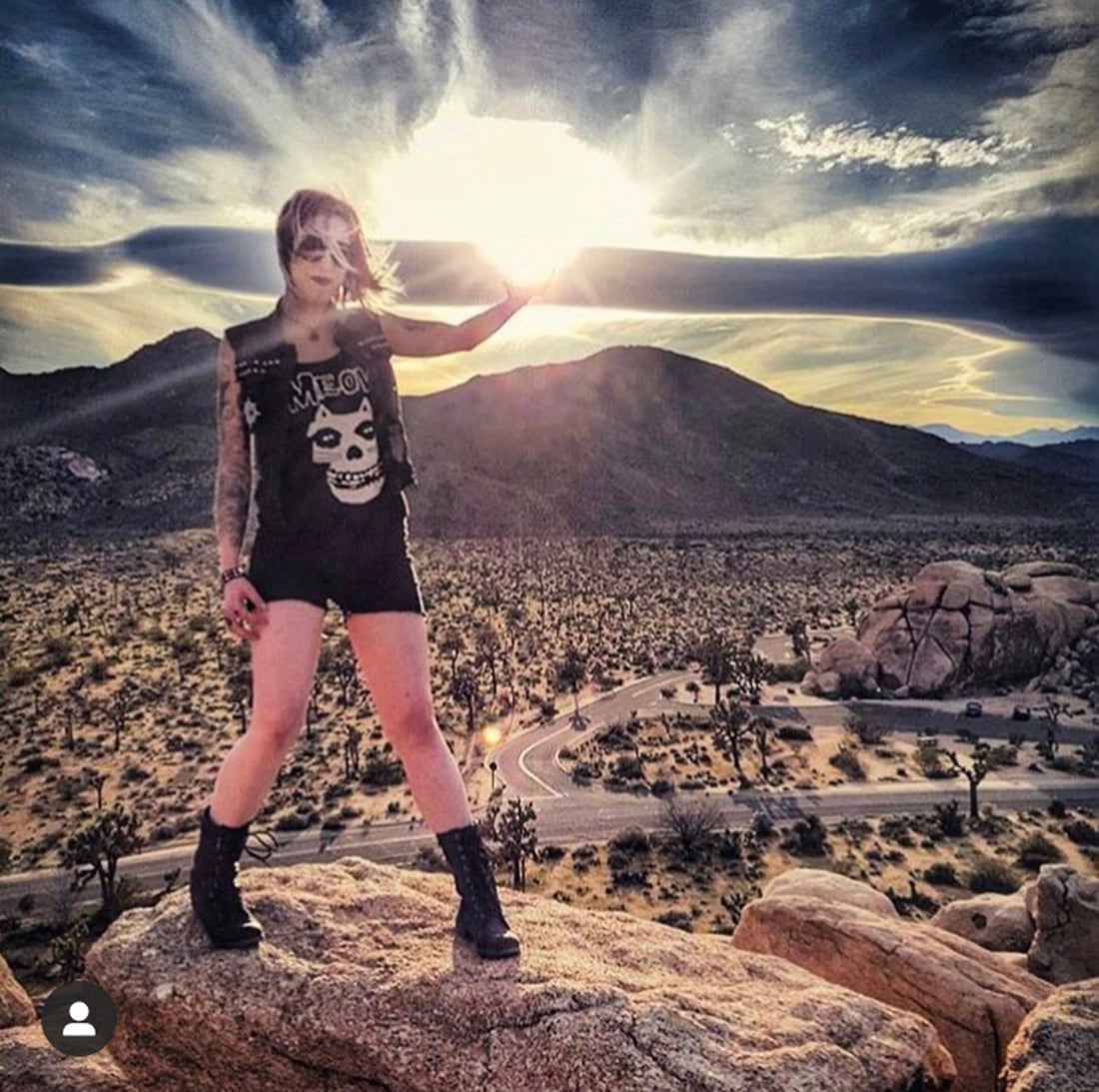 MISFIT CAT MEOW TANK TOP