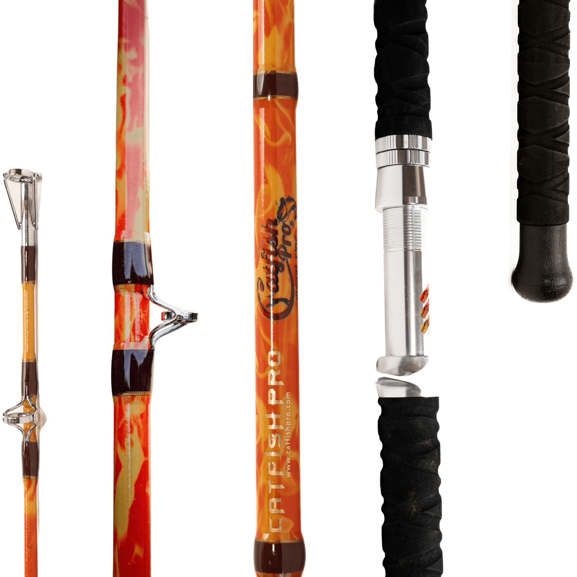 Orange Dragon Fire Casting Glow Rod - PW PitStop