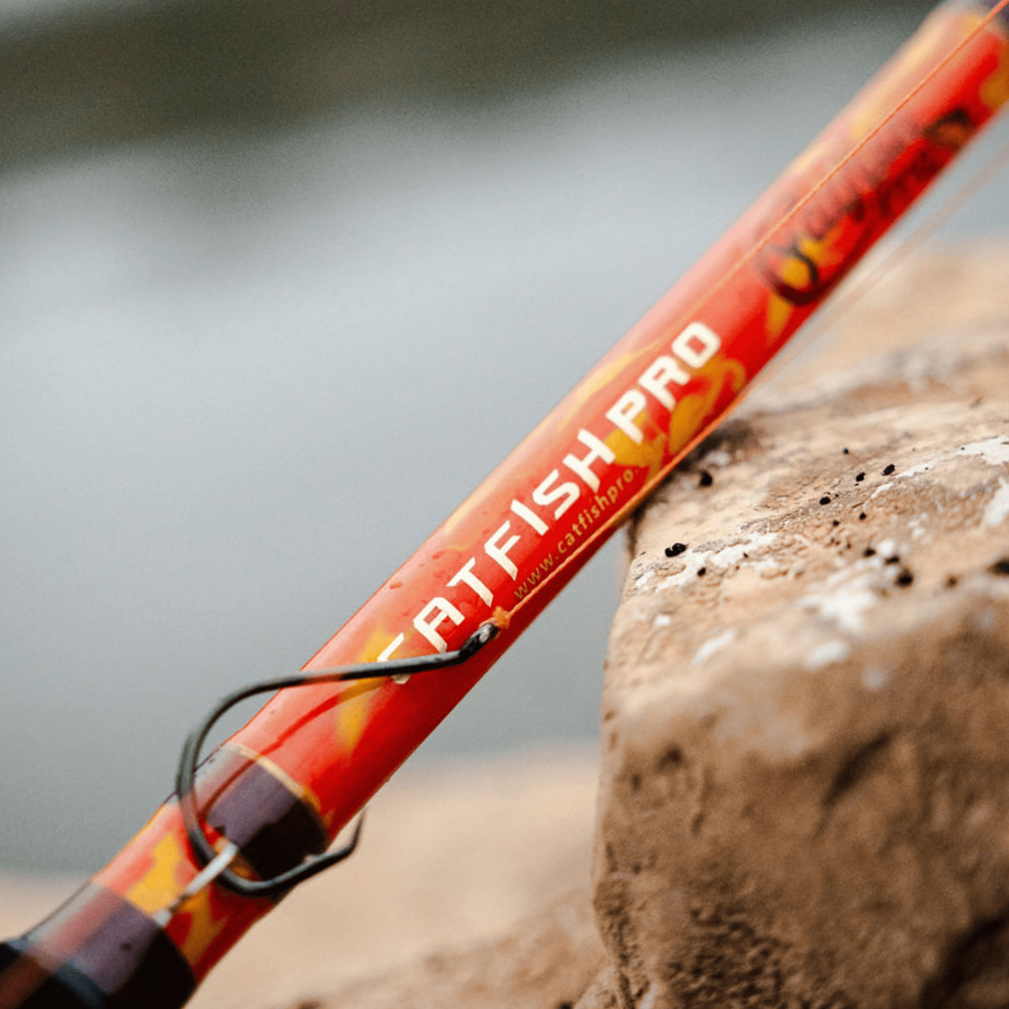 Orange Dragon Fire Casting Glow Rod - PW PitStop