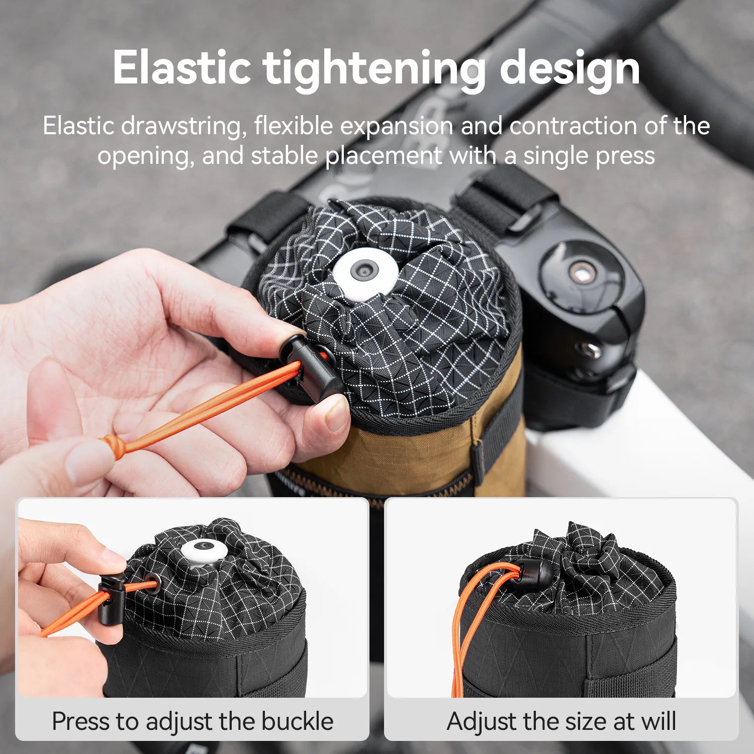 Cold Insulation Water Bottle Holder Bag for Bikepacking 1L - PW PitStop