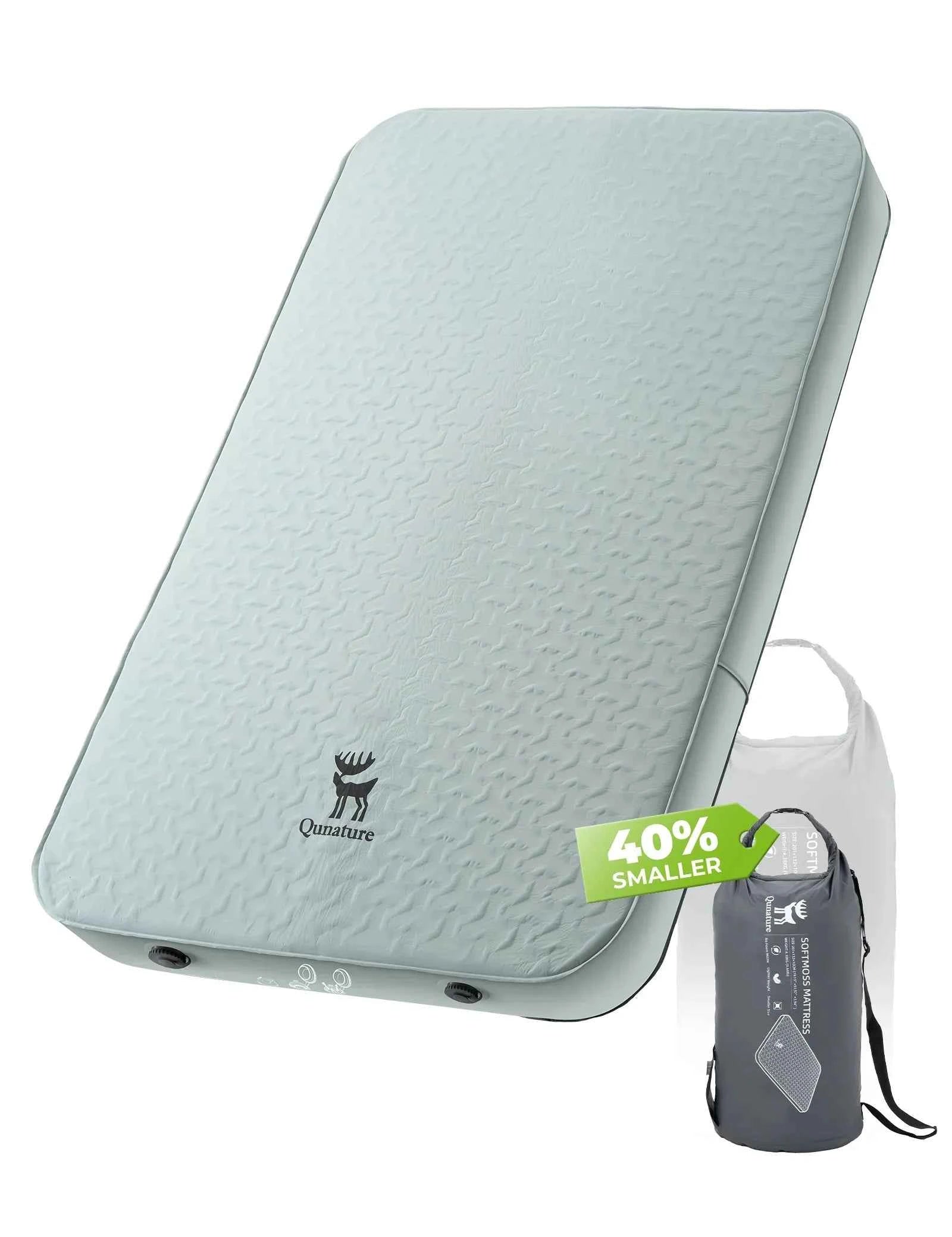 Portable Inflating Sleeping Pad with Foam for Camping