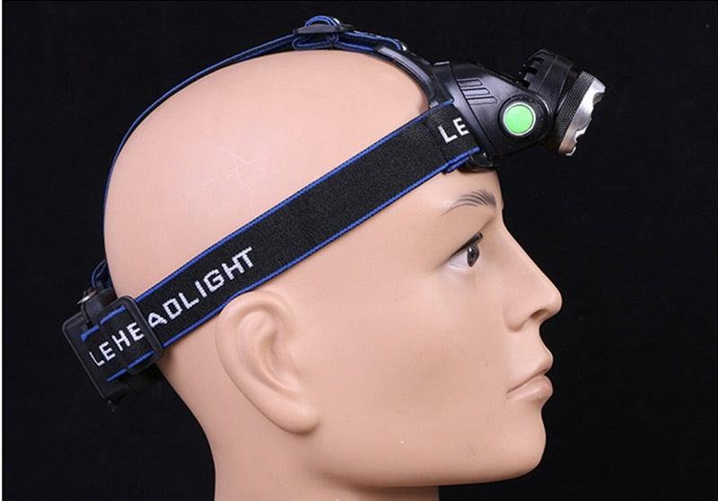 Rechargeable Adjustable 10000LM Led Headlamp Micro USB Charger Flashlight Head Lamp Portable Light Torch Flashlight For Night Work Camping Hiking  Walking - PW PitStop