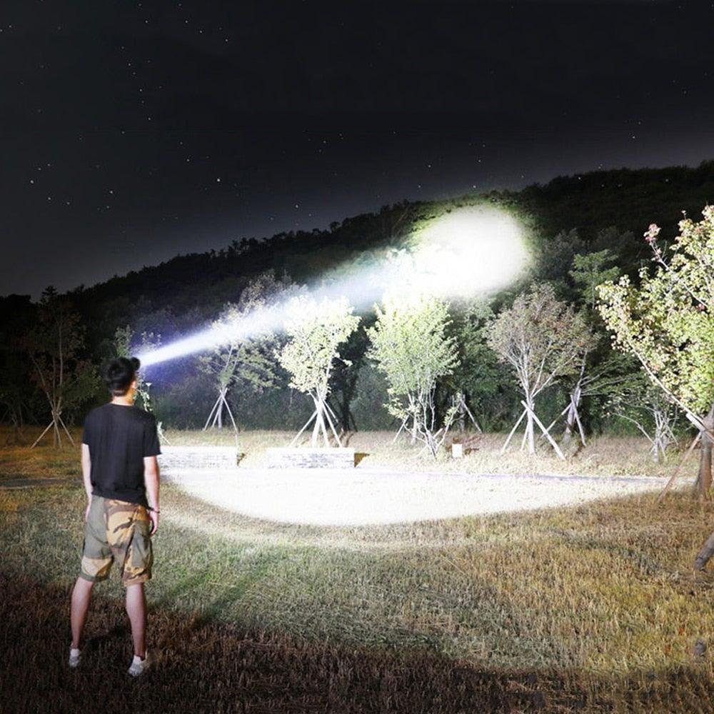 Rechargeable Super Bright High Lumen  Strong Light LED Head-Mounted Headlamp Waterproof Long-Range Flashlight For Outdoor Camping Household Riding  Night Fishing Headlight - PW PitStop
