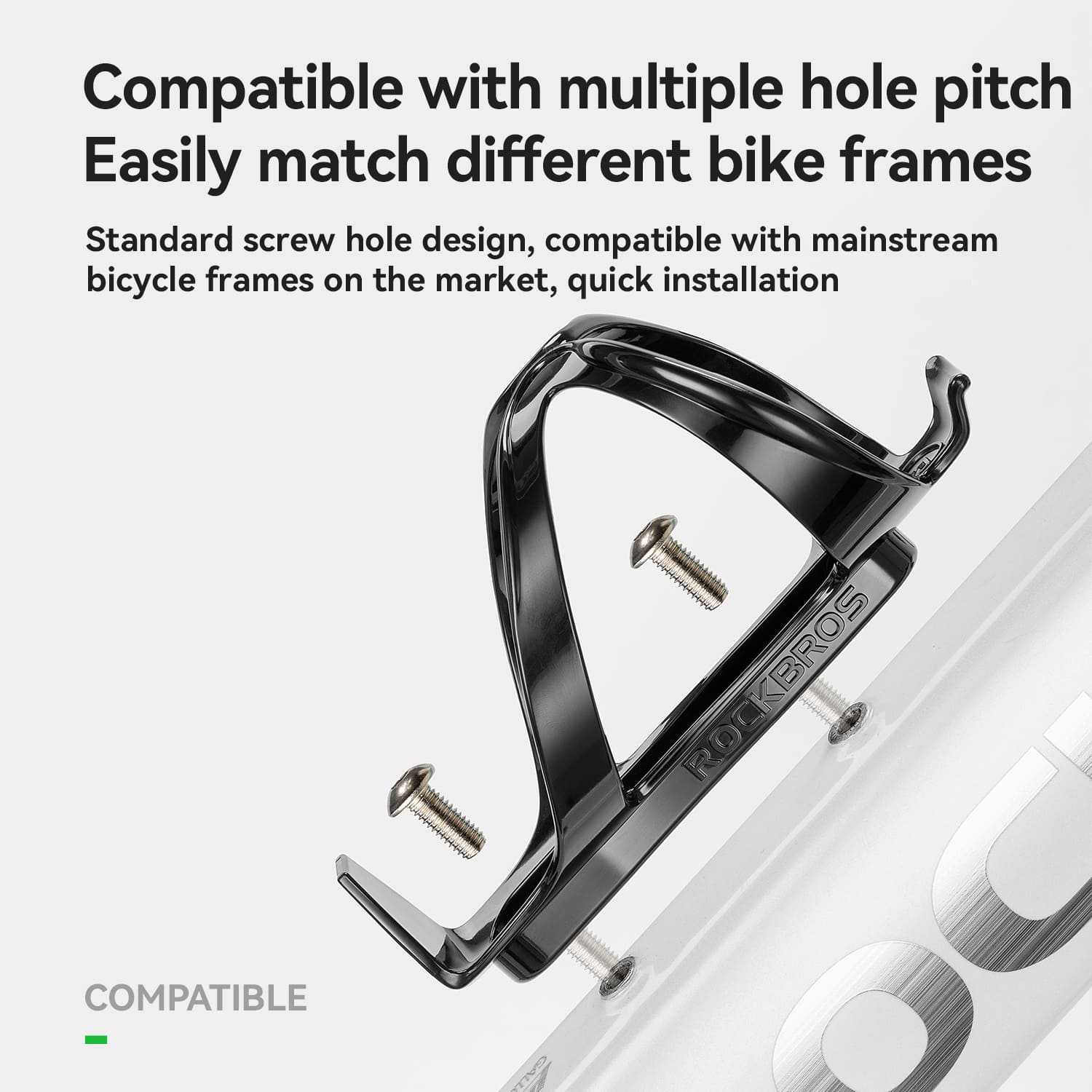 Lightweight High-Strength PC Bicycle Water Bottle Cage - PW PitStop