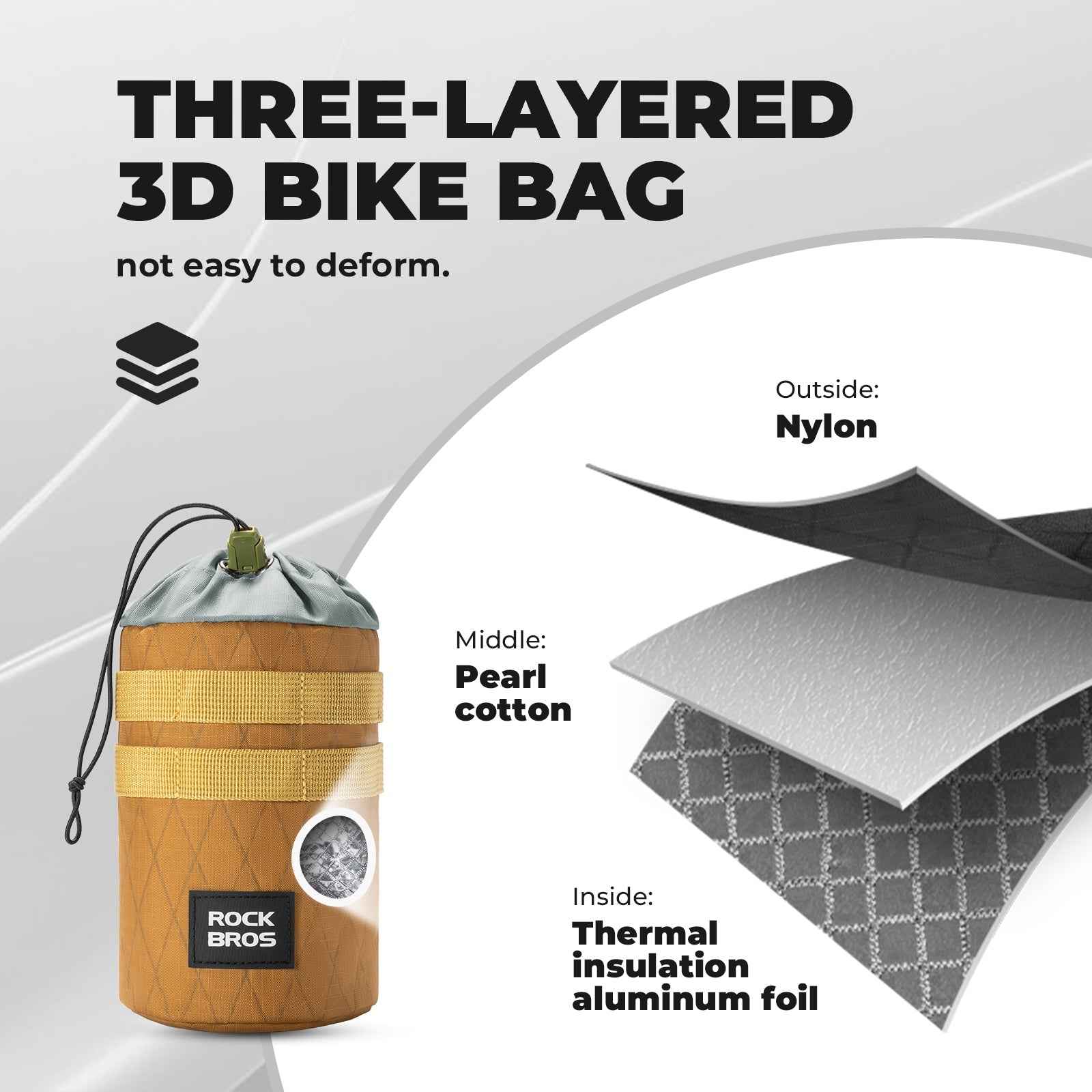 Bike Water Bottle Bag - 1.2L