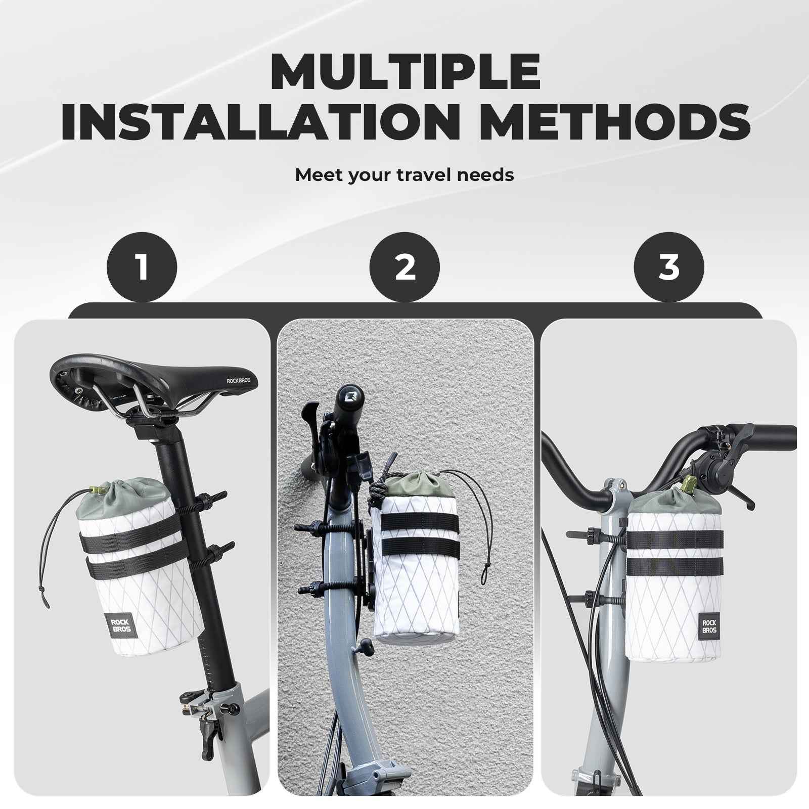 Bike Water Bottle Bag - 1.2L