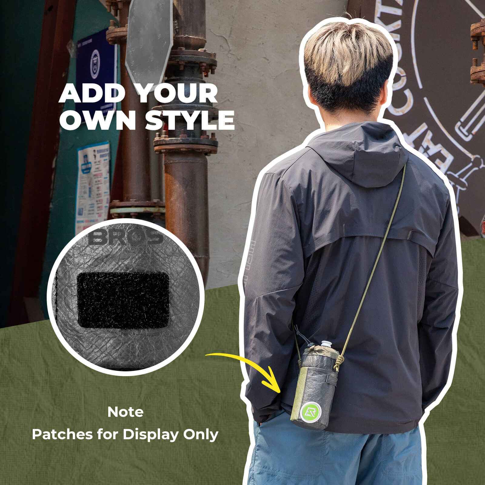 Bike Water Bottle Bag - 0.7L