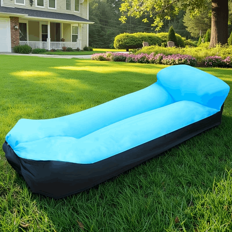 Inflatable Outdoor Sofa with Pillow for Camping - PW PitStop
