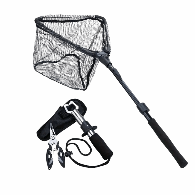 Fishing Net and Pliers Foldable Gear Set - PW PitStop
