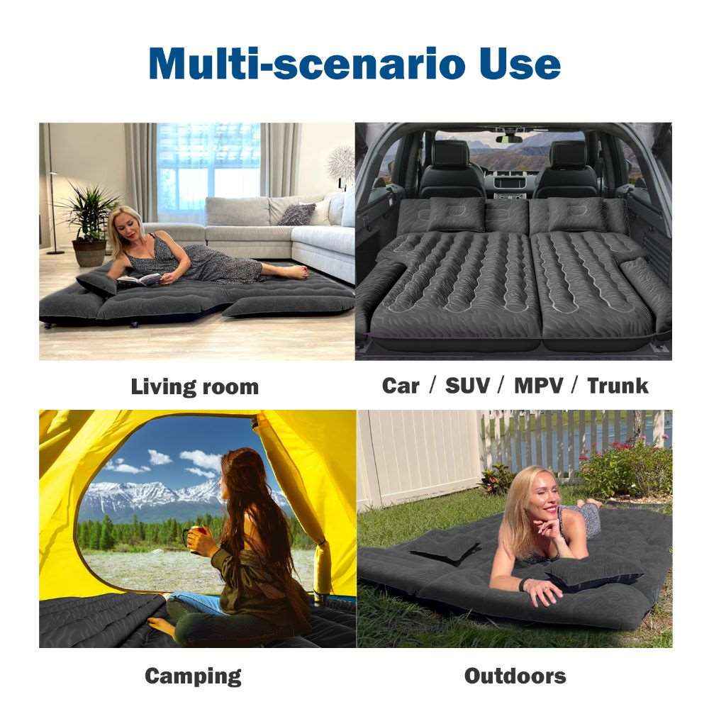 Umbrauto Car Camping SUV Air Mattress 1.0, Black